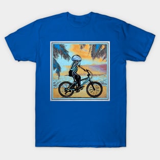 Little Jelly and his new bike! T-Shirt